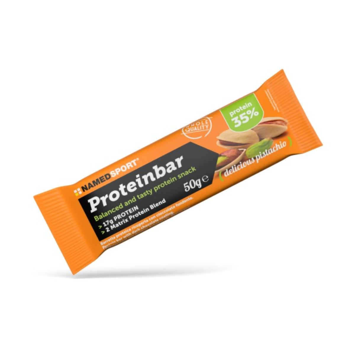 NamedSport Delicious Pistachio protein bar, 50 g Velonova